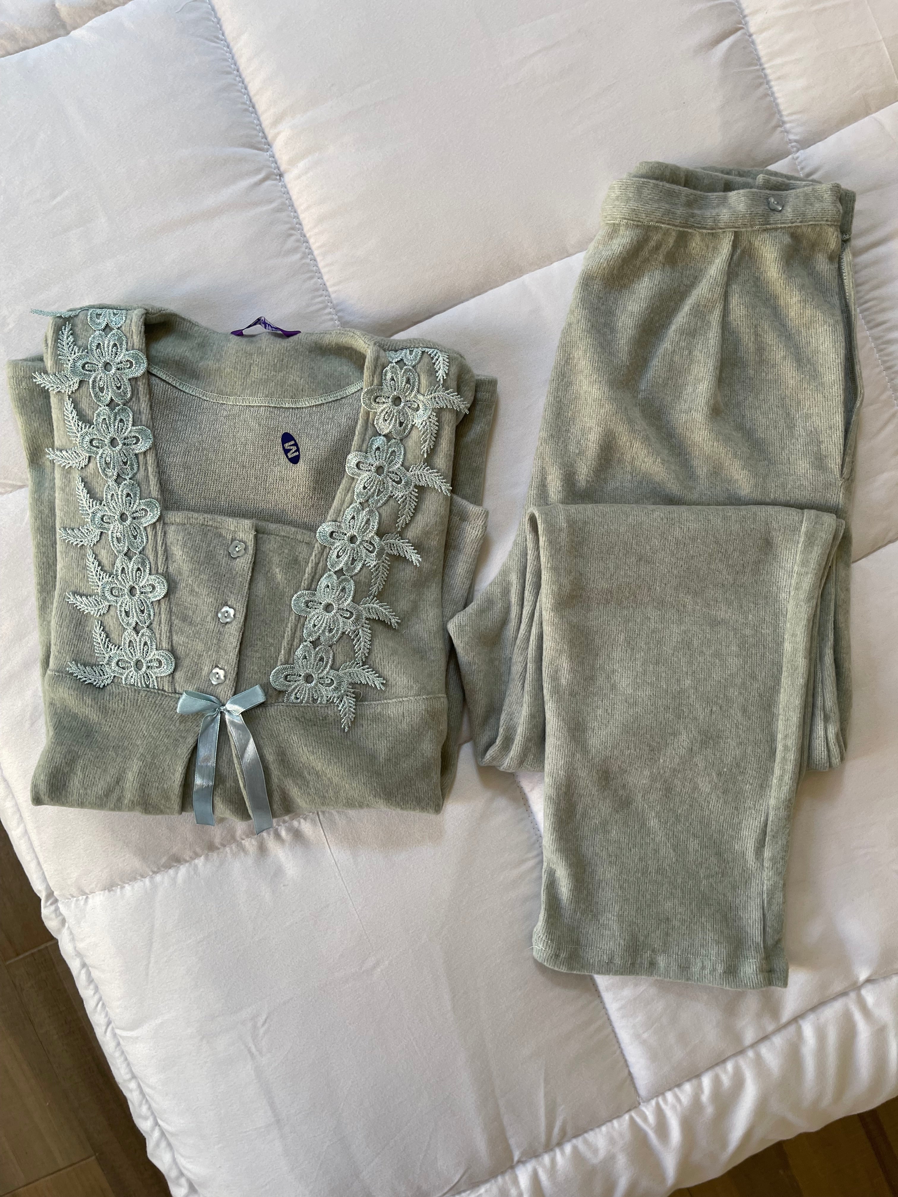 Wool blended pregnancy pajama