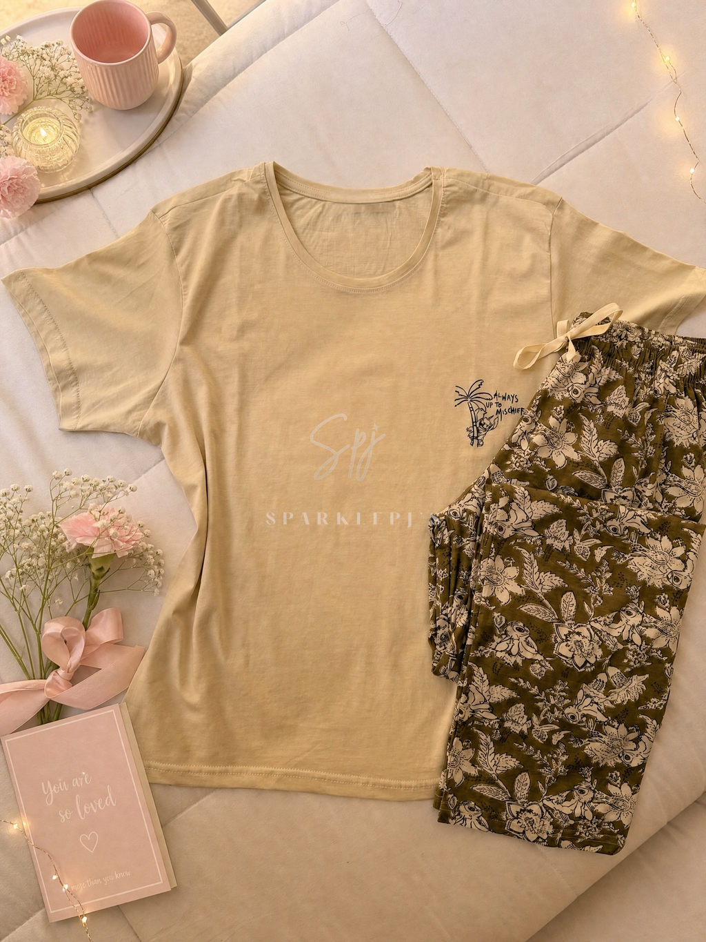 Nature Bloom Pajama Set