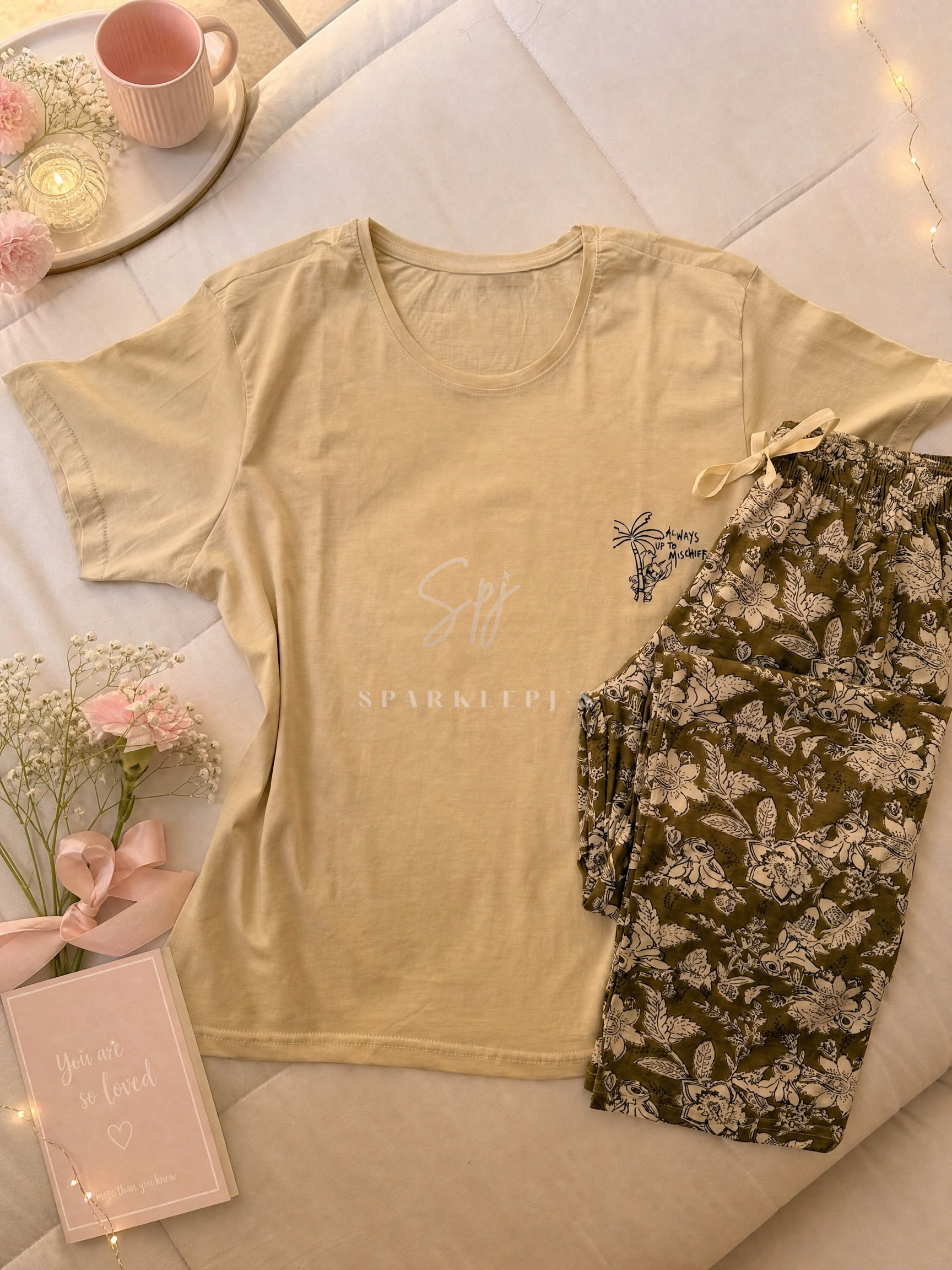 Nature Bloom Pajama Set