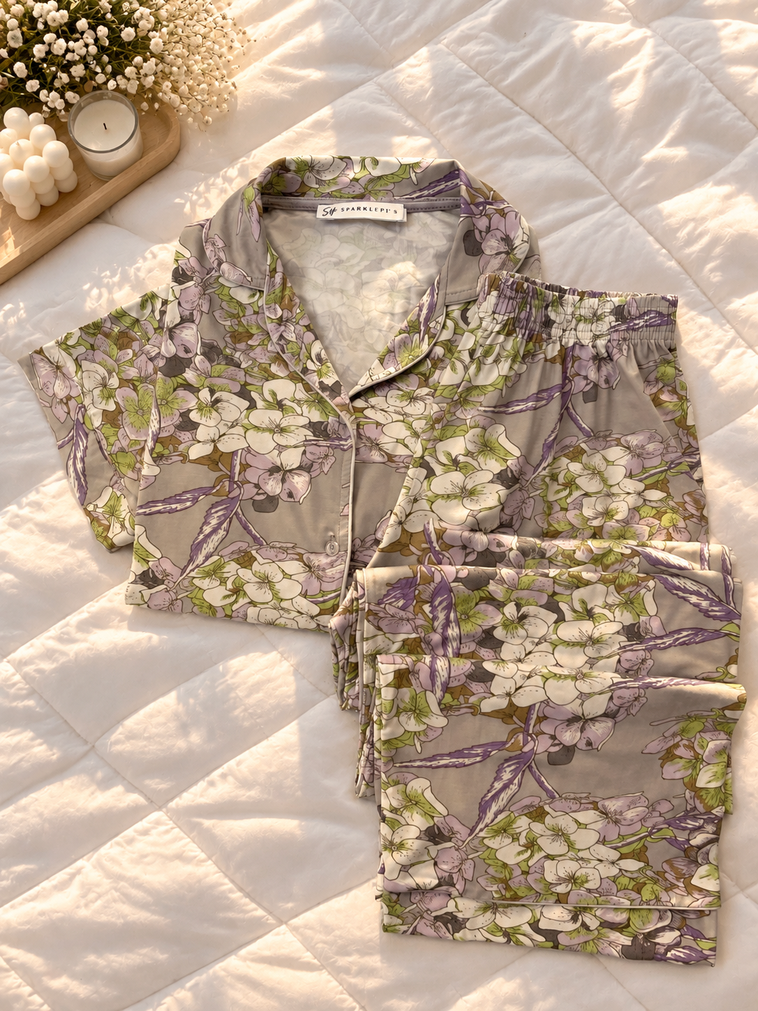 Rosalie Floral Pajama Set