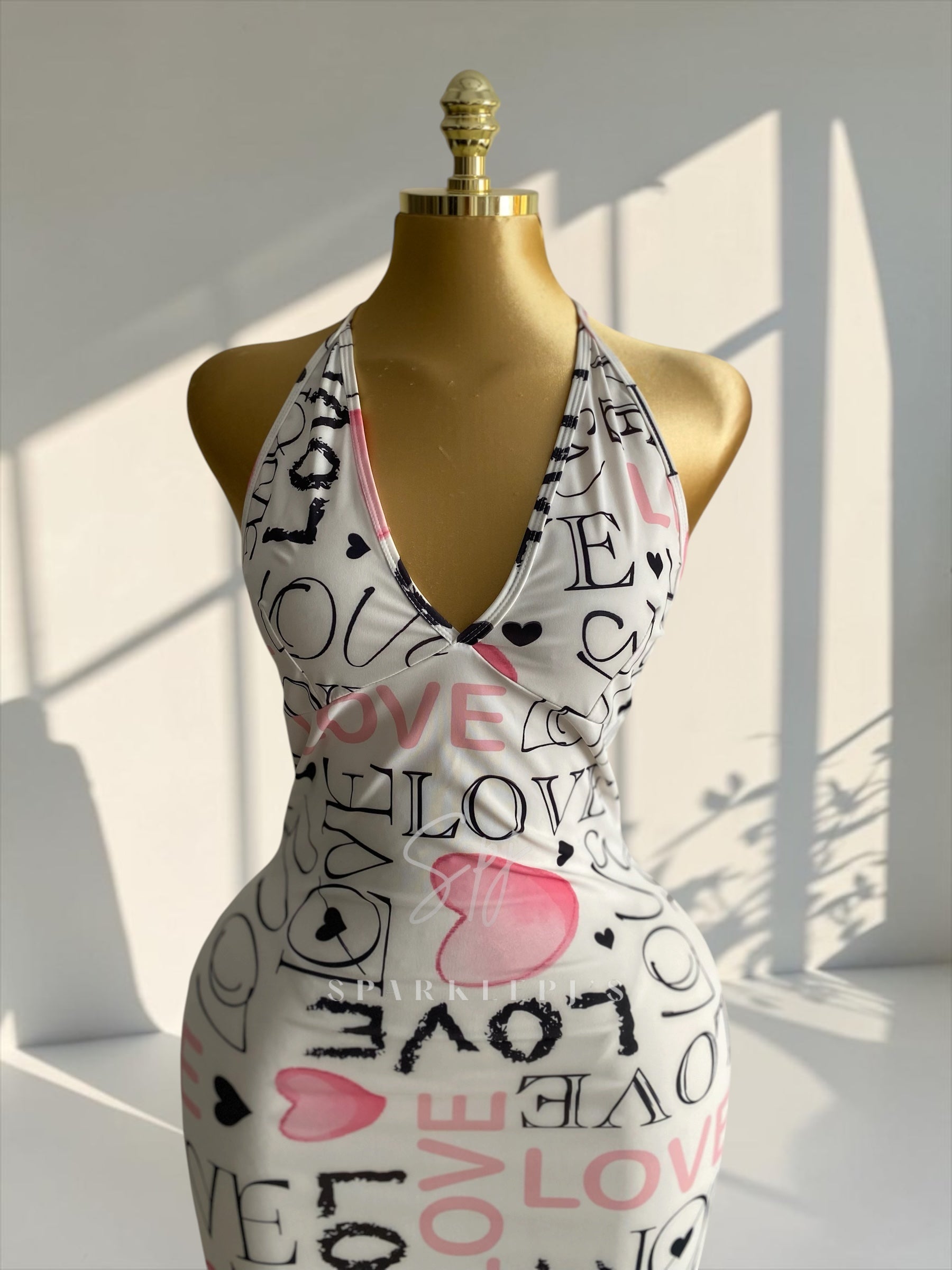 Sweetheart Backless Dress Sparkle Pj's Sweetheart Backless Dress Sparkle Pj's