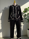 Opulent Ruffle Pajamas
