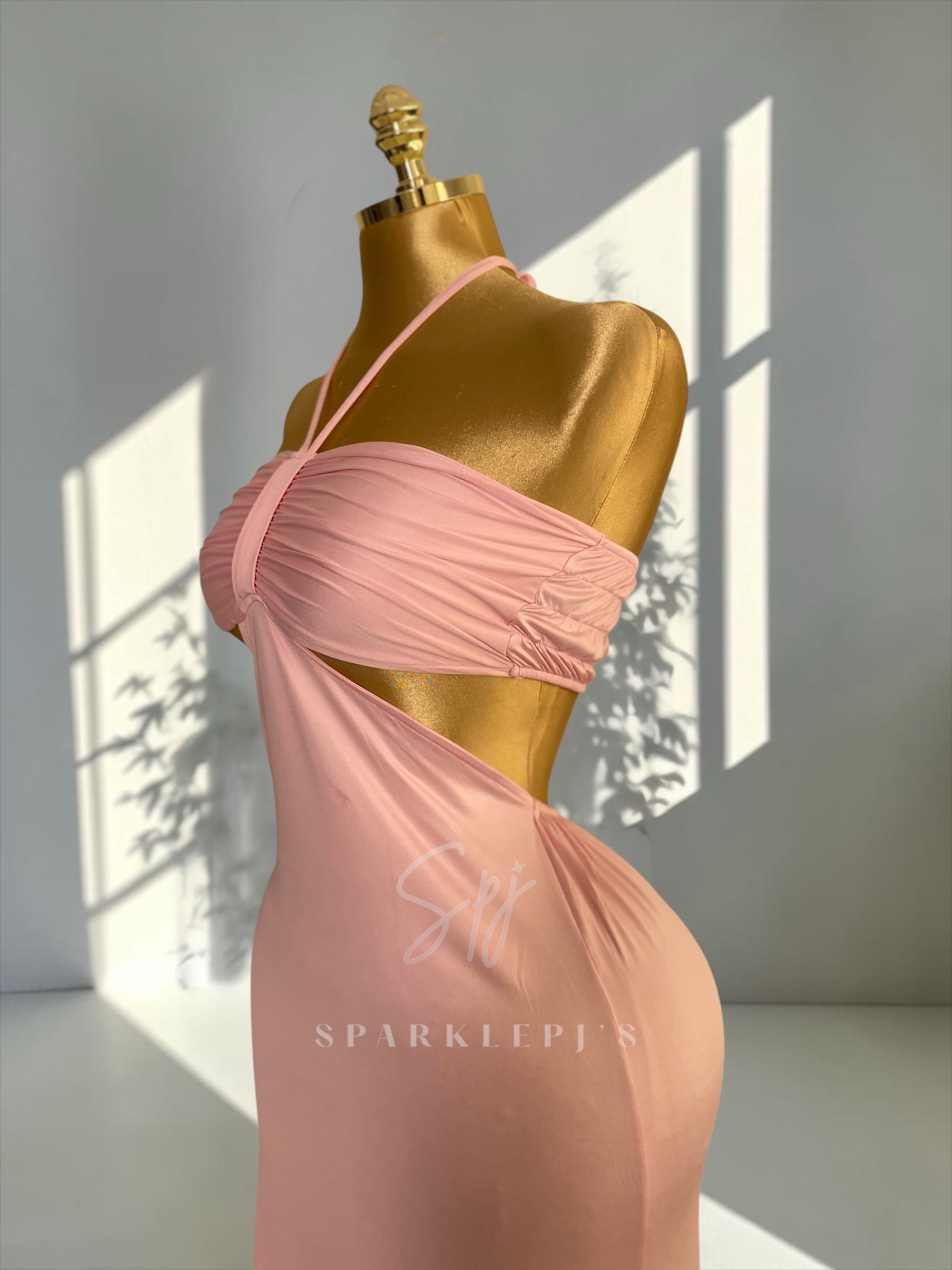 Open Back Lounge Maxi Dress