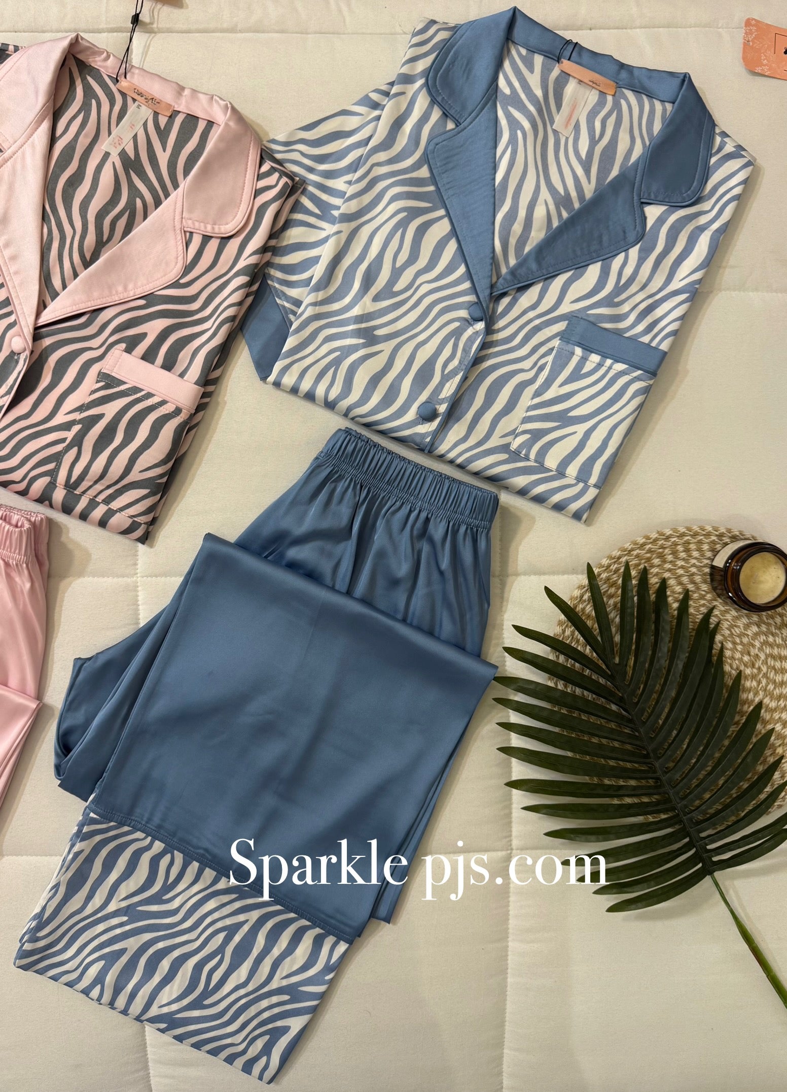 Wild Comfort Satin Set