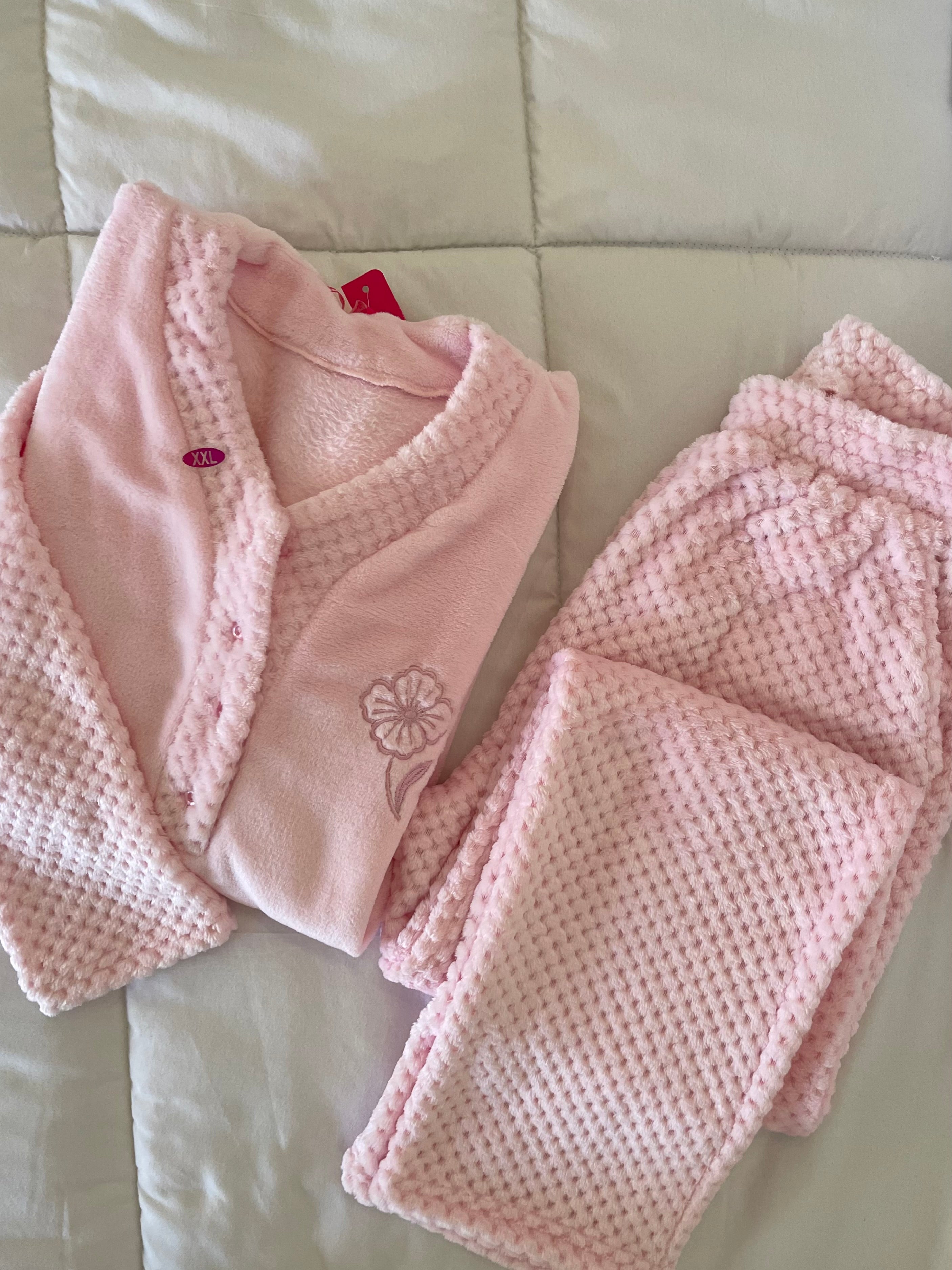 Plain fur pajama