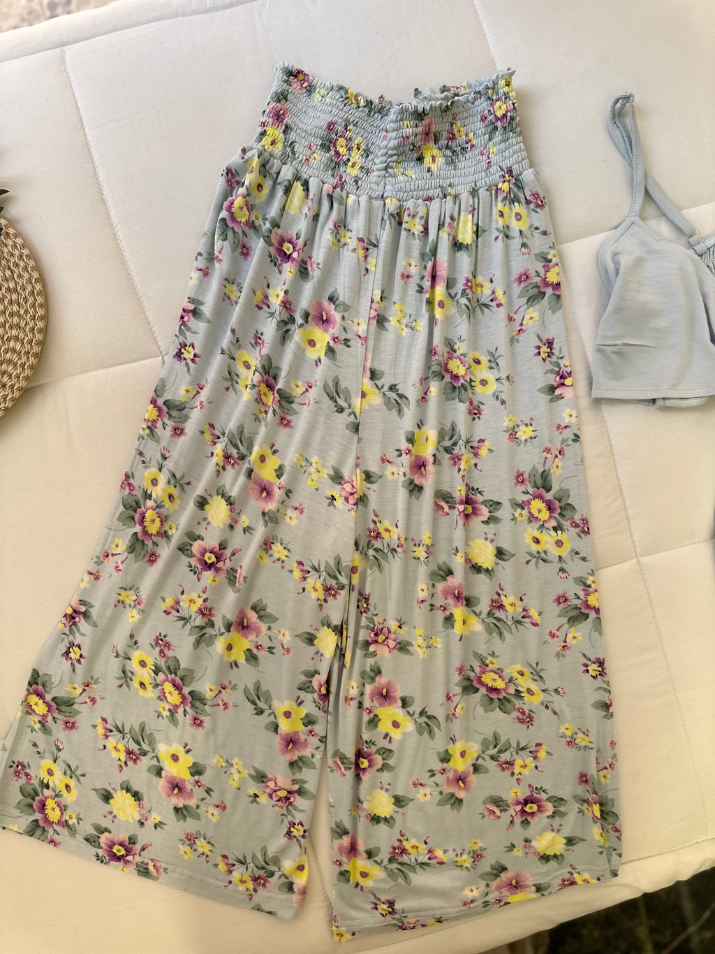 floral two-piece set