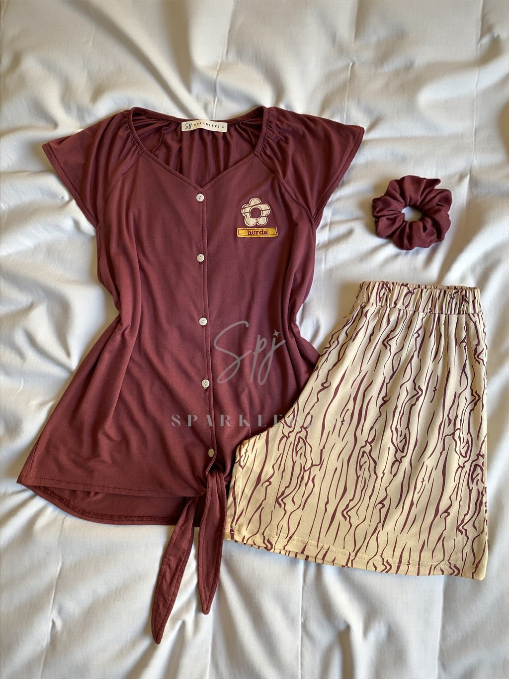 Cozy Mood Short Pajama Set