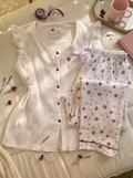 Soft Bloom Pajama Set