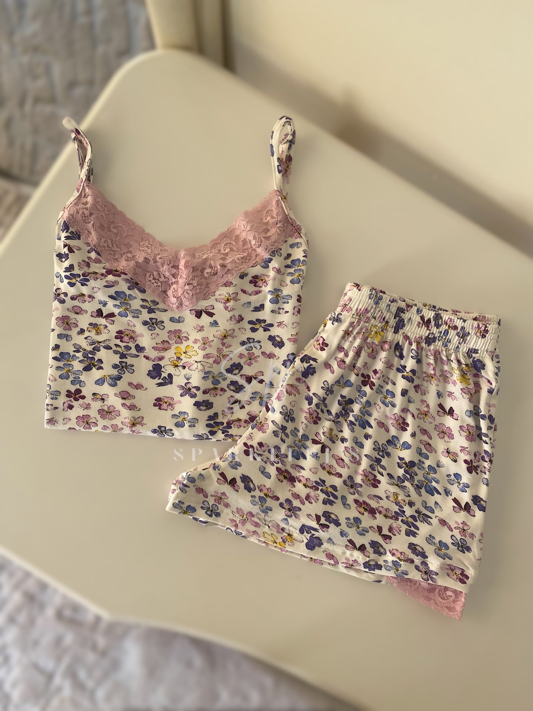 Butterfly Bloom Short Set