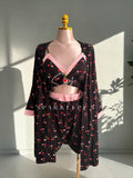 Cherry 3-Piece Short Set