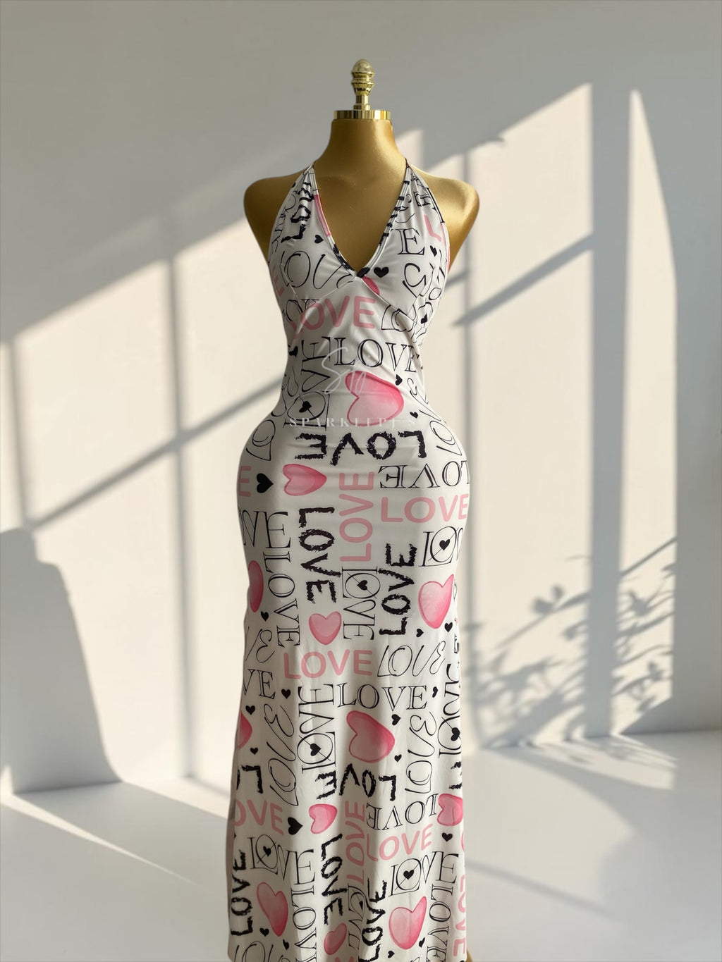 Sweetheart Backless Dress