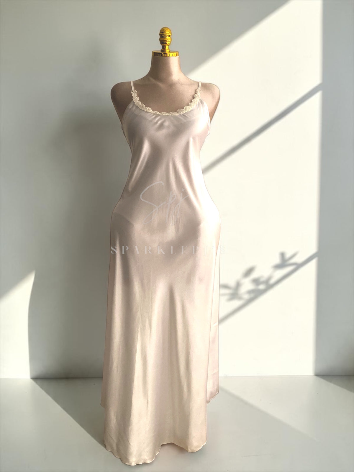 Lily Long Satin Nightwear