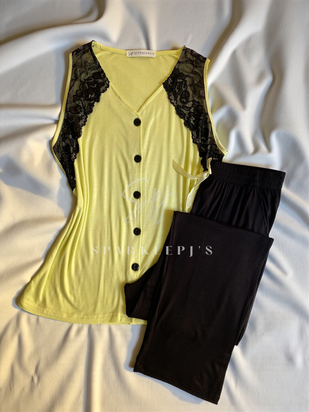 Lace Touch Pajama Set