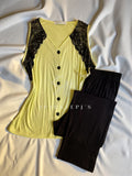 Lace Touch Pajama Set