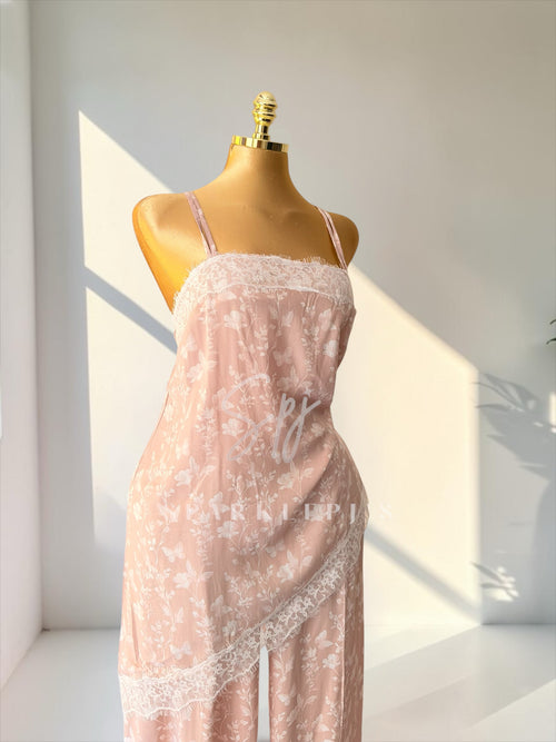 Blush Bloom Lace Set