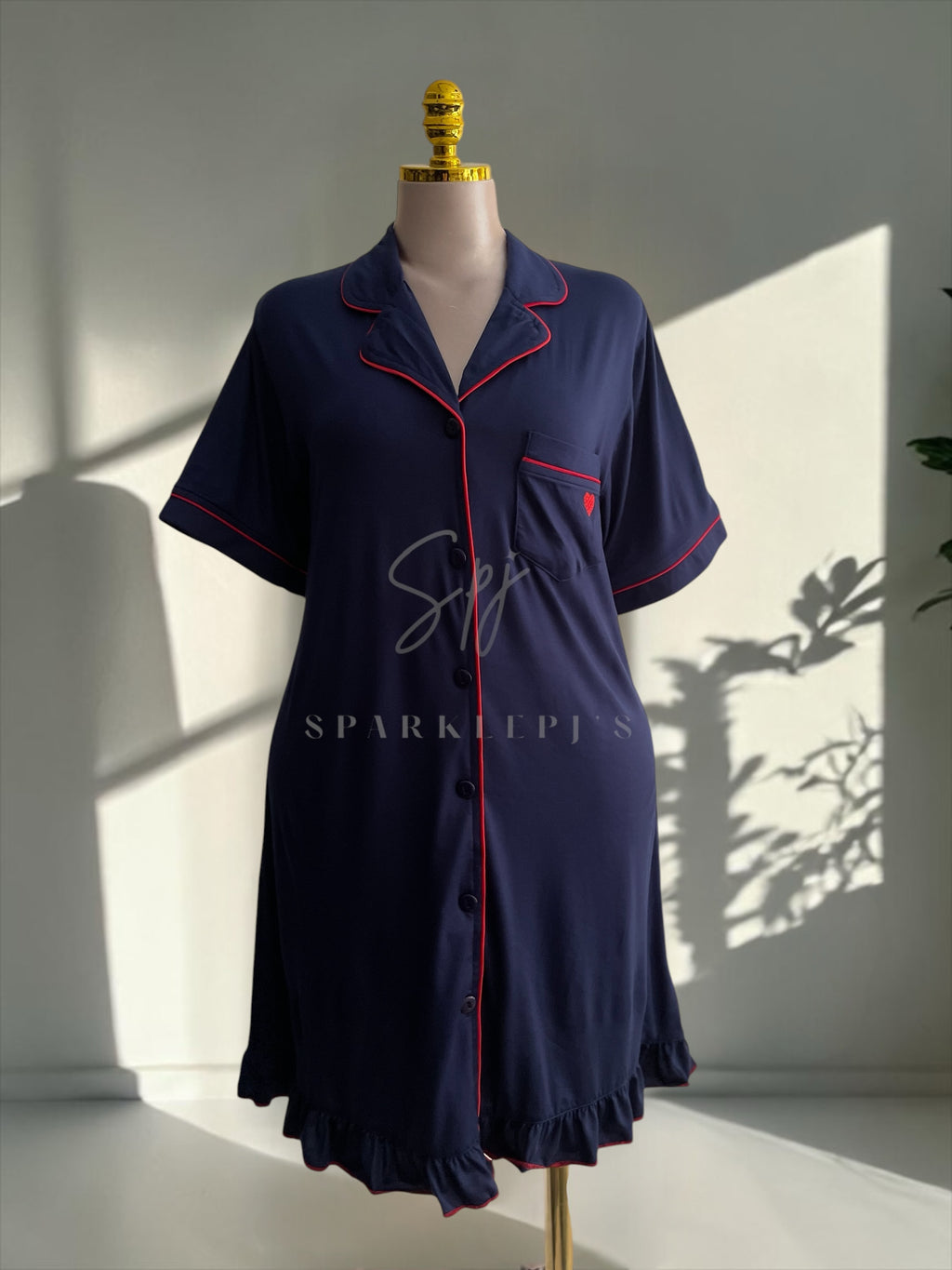 Chic Button Nightdress