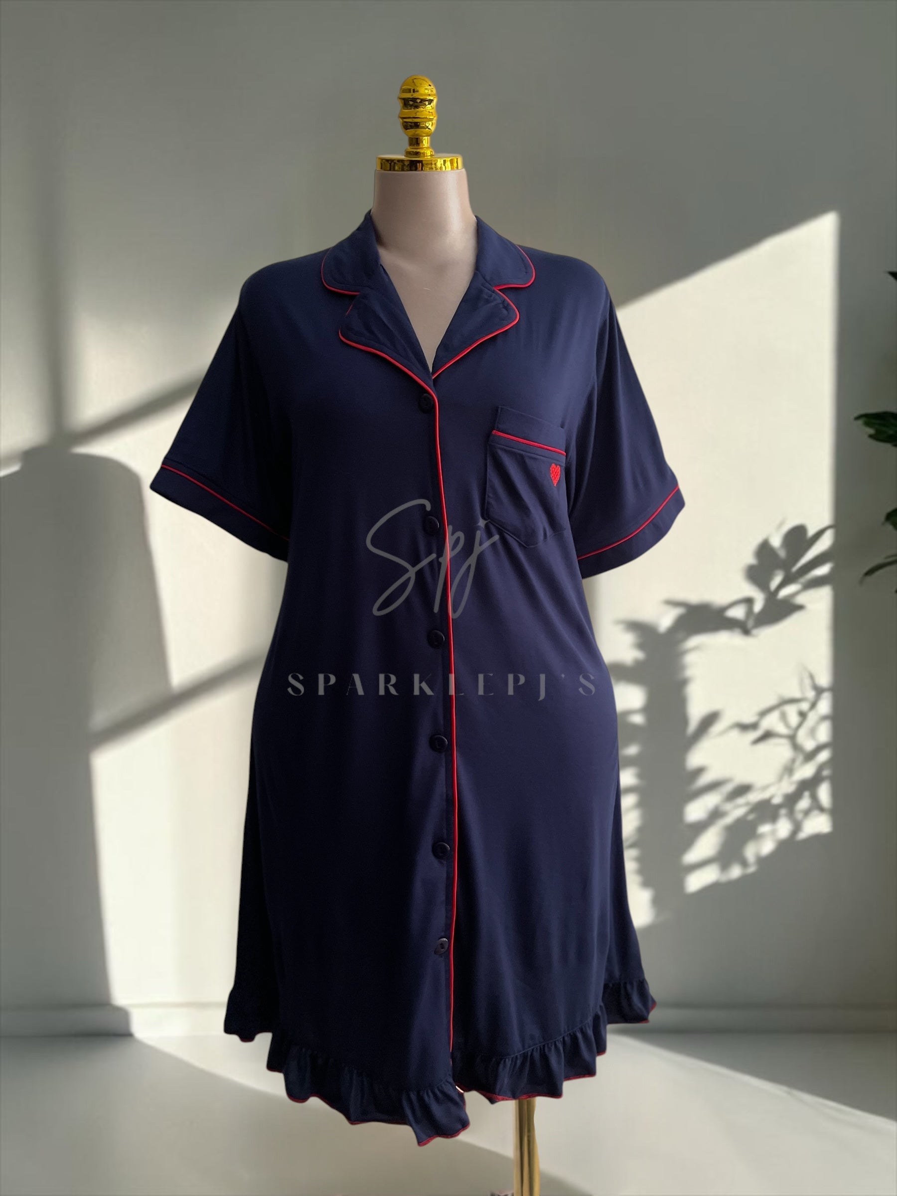 Chic Button Nightdress