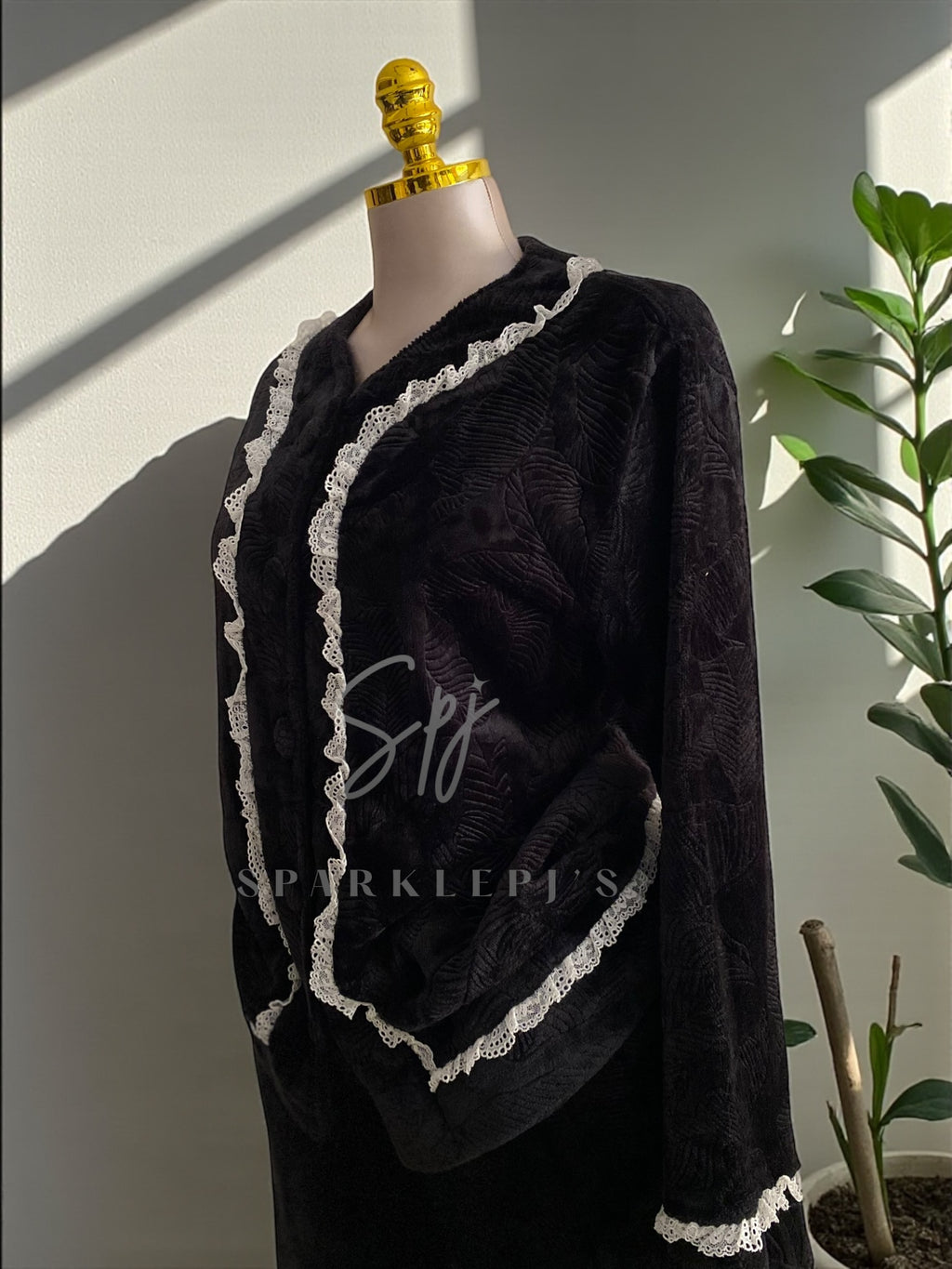 Opulent Ruffle Pajamas