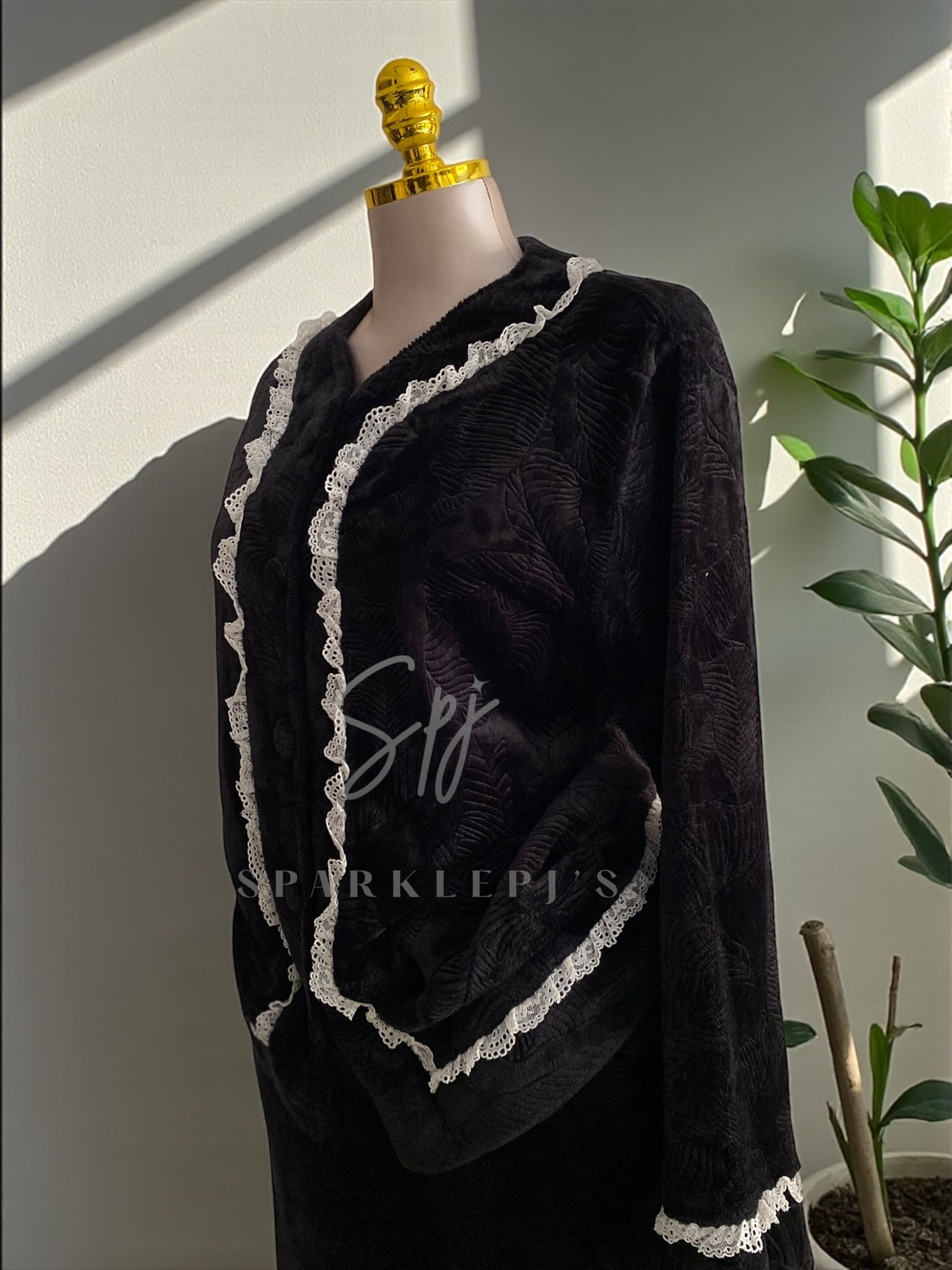 Opulent Ruffle Pajamas