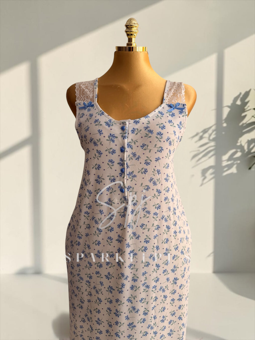 Floral Lace Nightdress