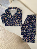 Sweet Floral Comfort Set ( short sleeve )