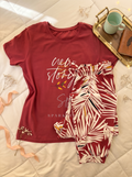 Tropical Story Pajama Set (Long-Pants)
