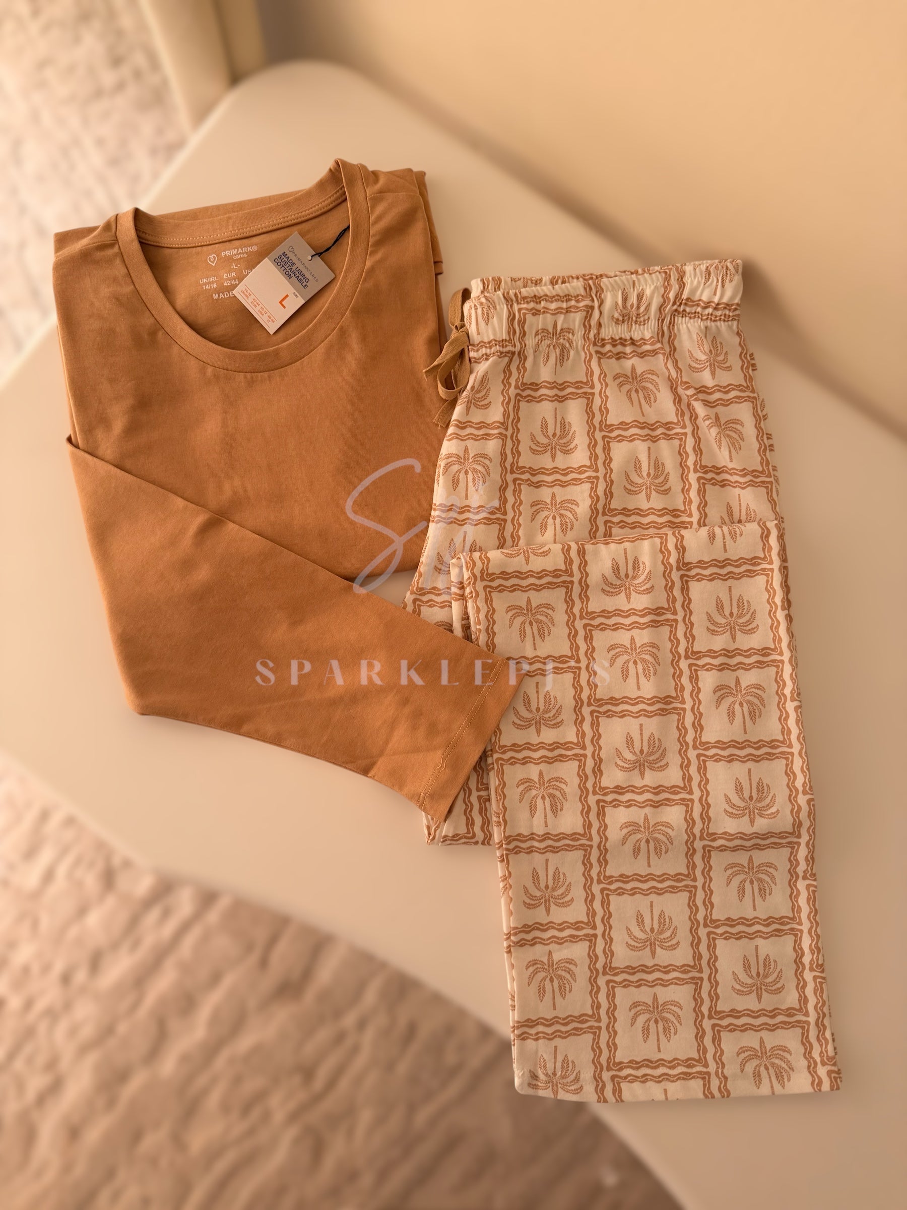 Cozy Palm Primark Long-Sleeved Pj