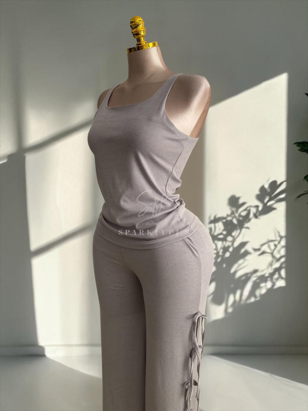 Ribbon Touch Pajama Set