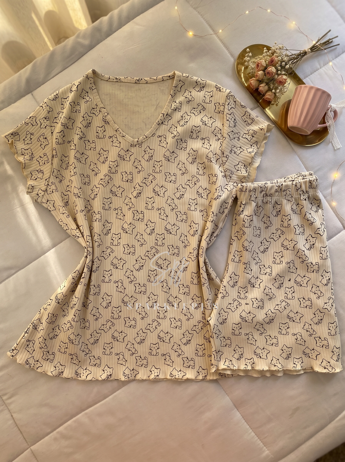 Little Cats Pajama Set