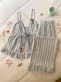 Ocean Breeze Striped Pajama Set