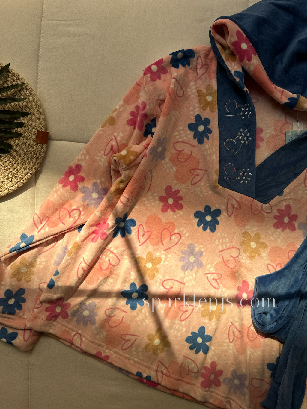 Cute Bloom Hoodie Set