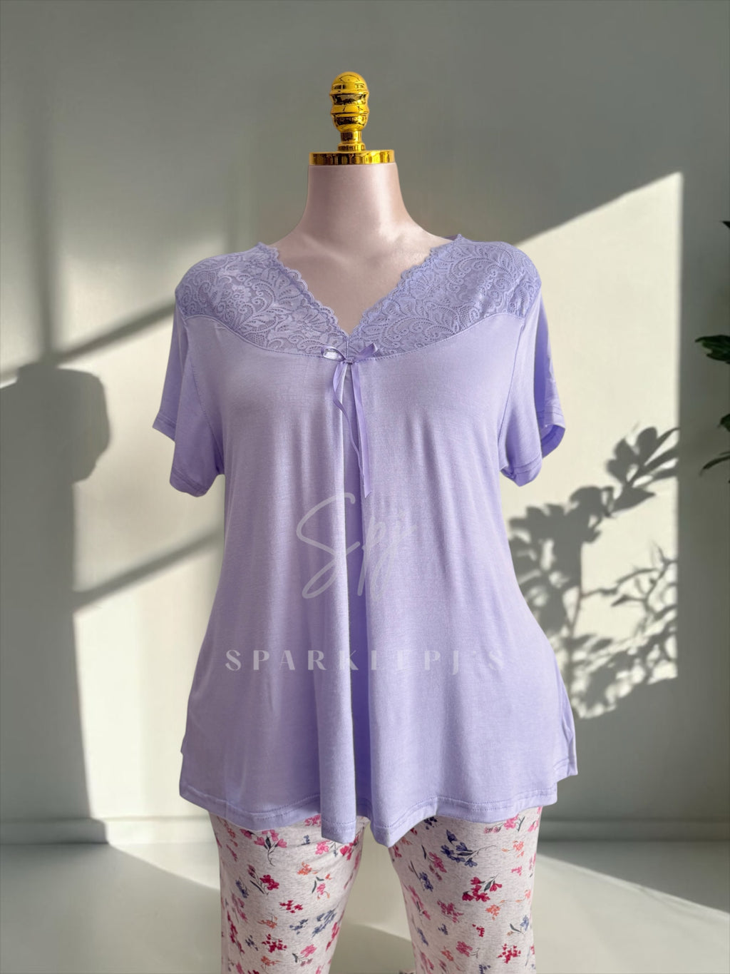 Sweet Blossom Maternity Pantacour Set