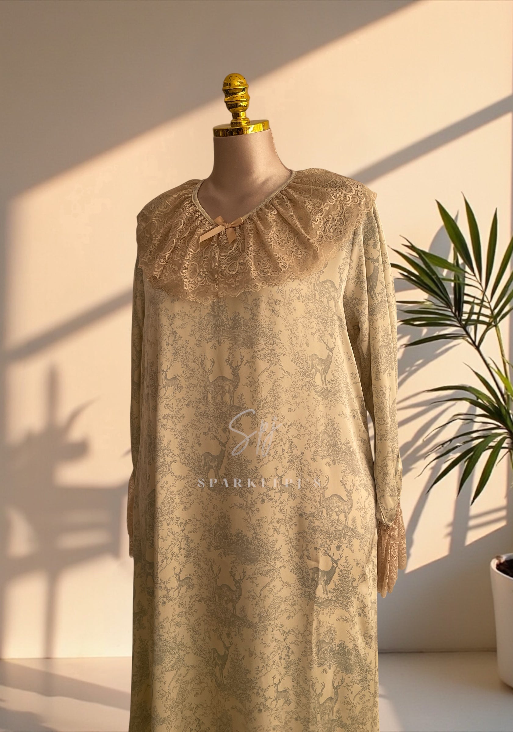 Vintage Lace Nightgown
