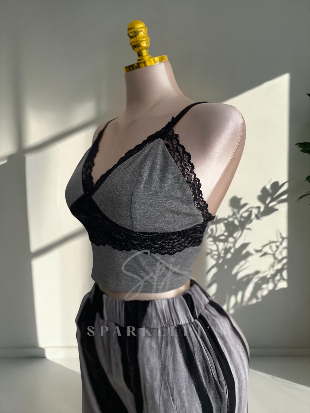 Midnight Lace Lounge Set