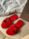 Berry Kiss Slippers