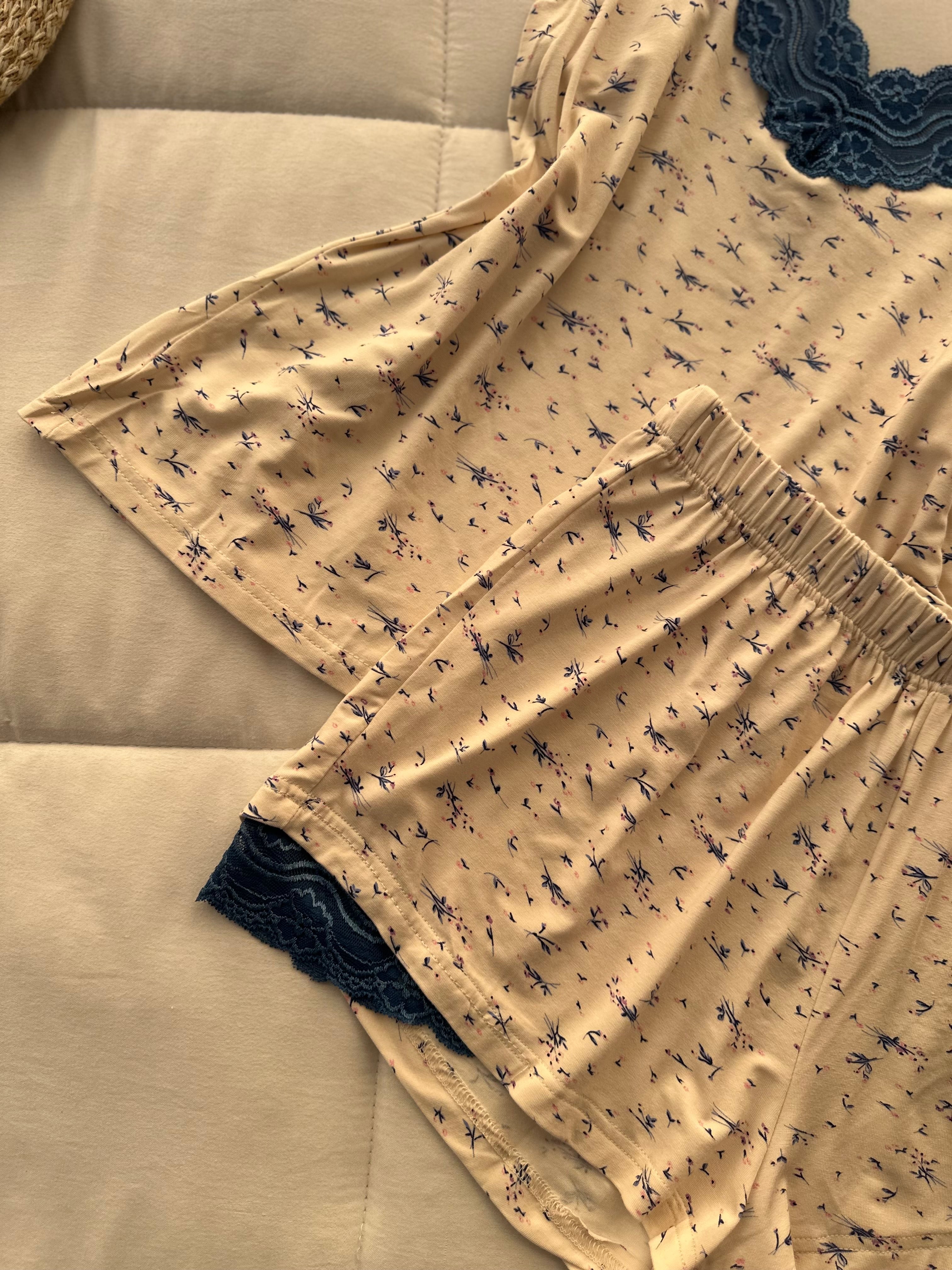 Lace Garden Lounge shorts