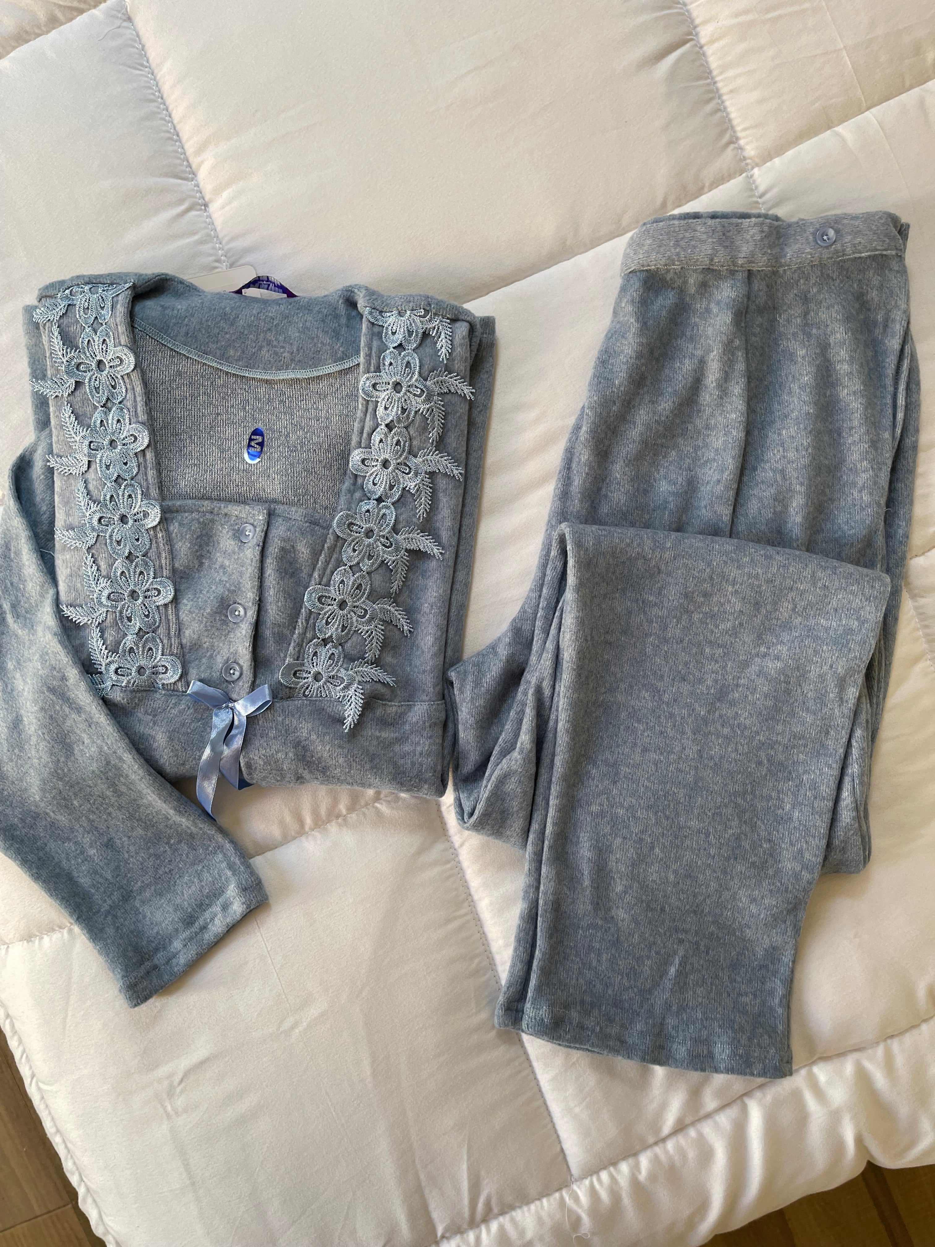 Wool blended pregnancy pajama