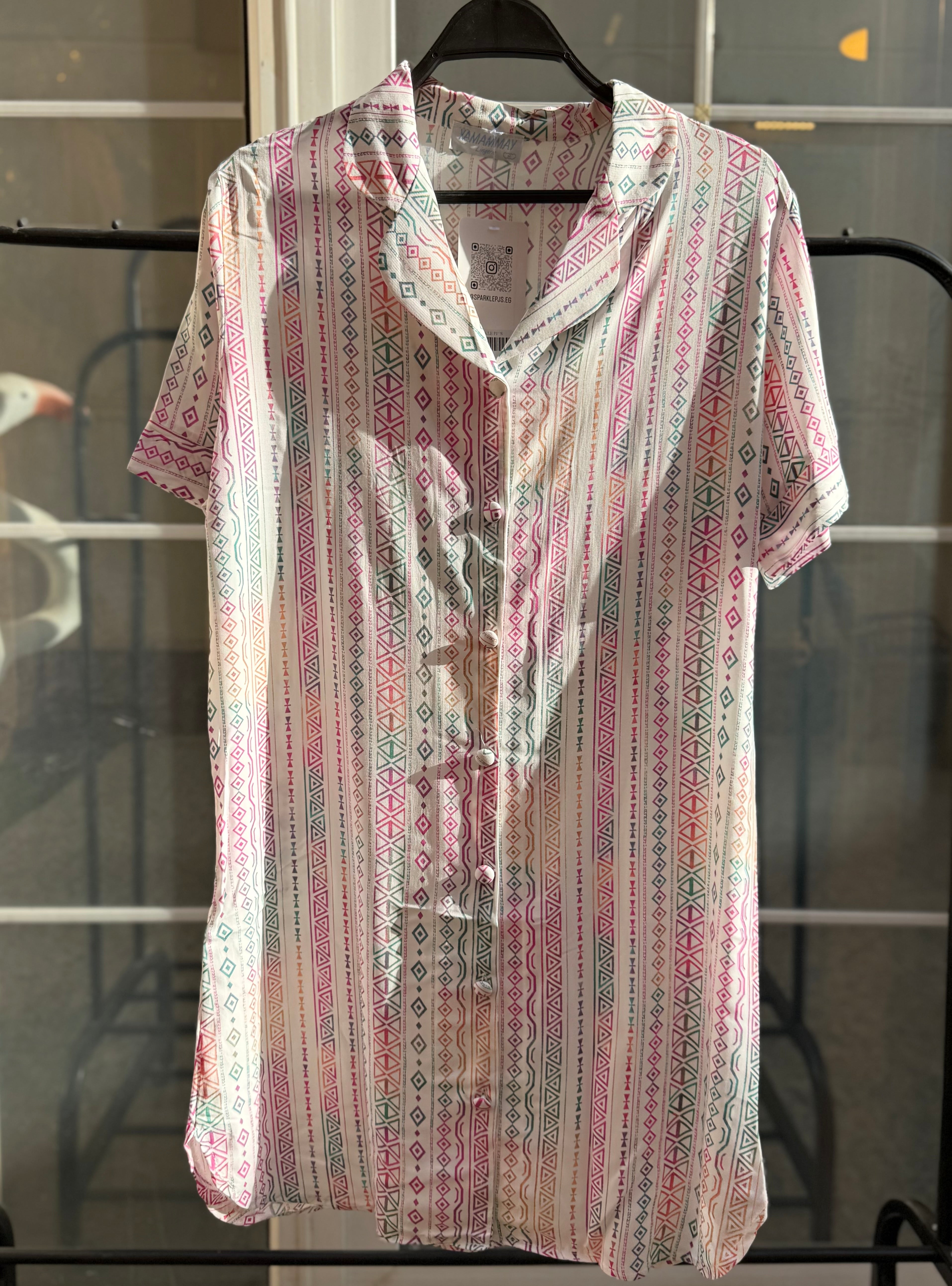Bohemian nightshirt