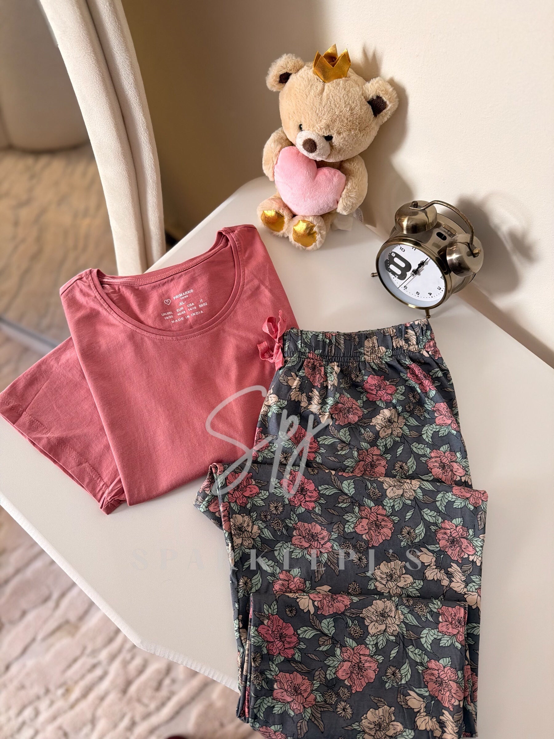 Primark - Floral Pajamas