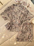 Elegant Paisley Short Set