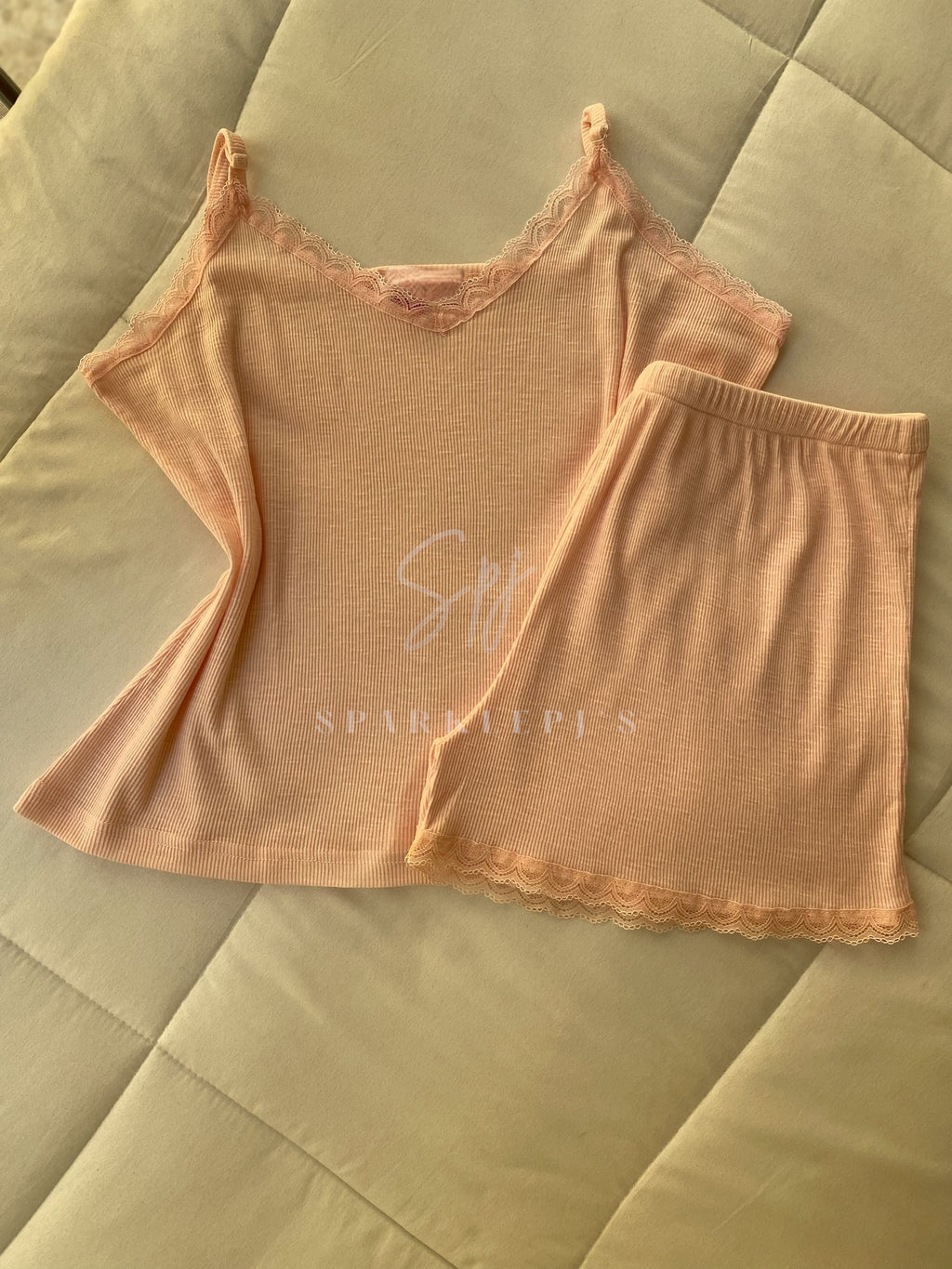 Cozy Ribbed Shorts Pajama
