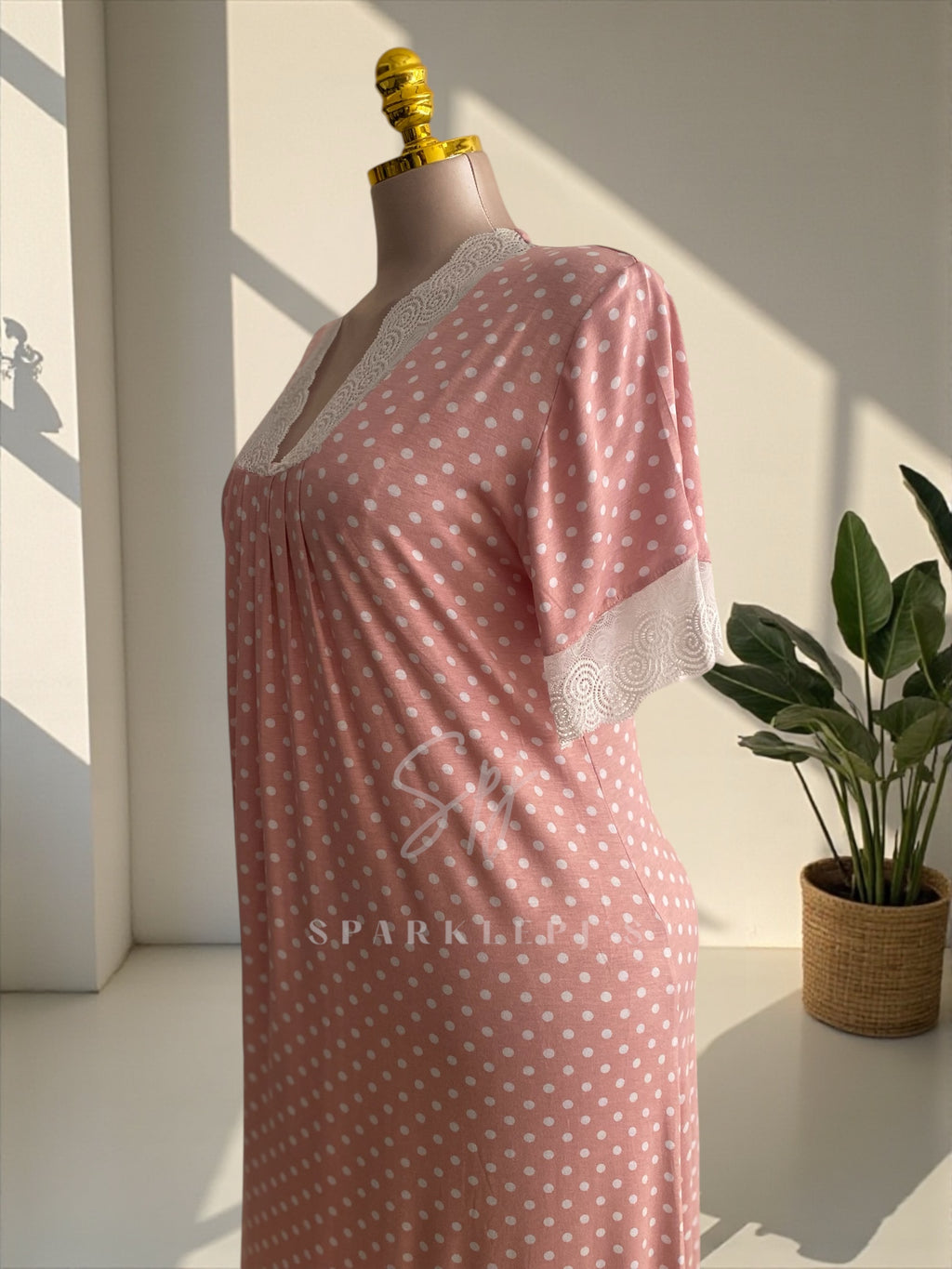 Soft Dotty Nightgown