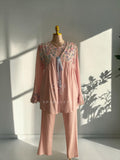 Elegant Blossom 3-Piece Pajama
