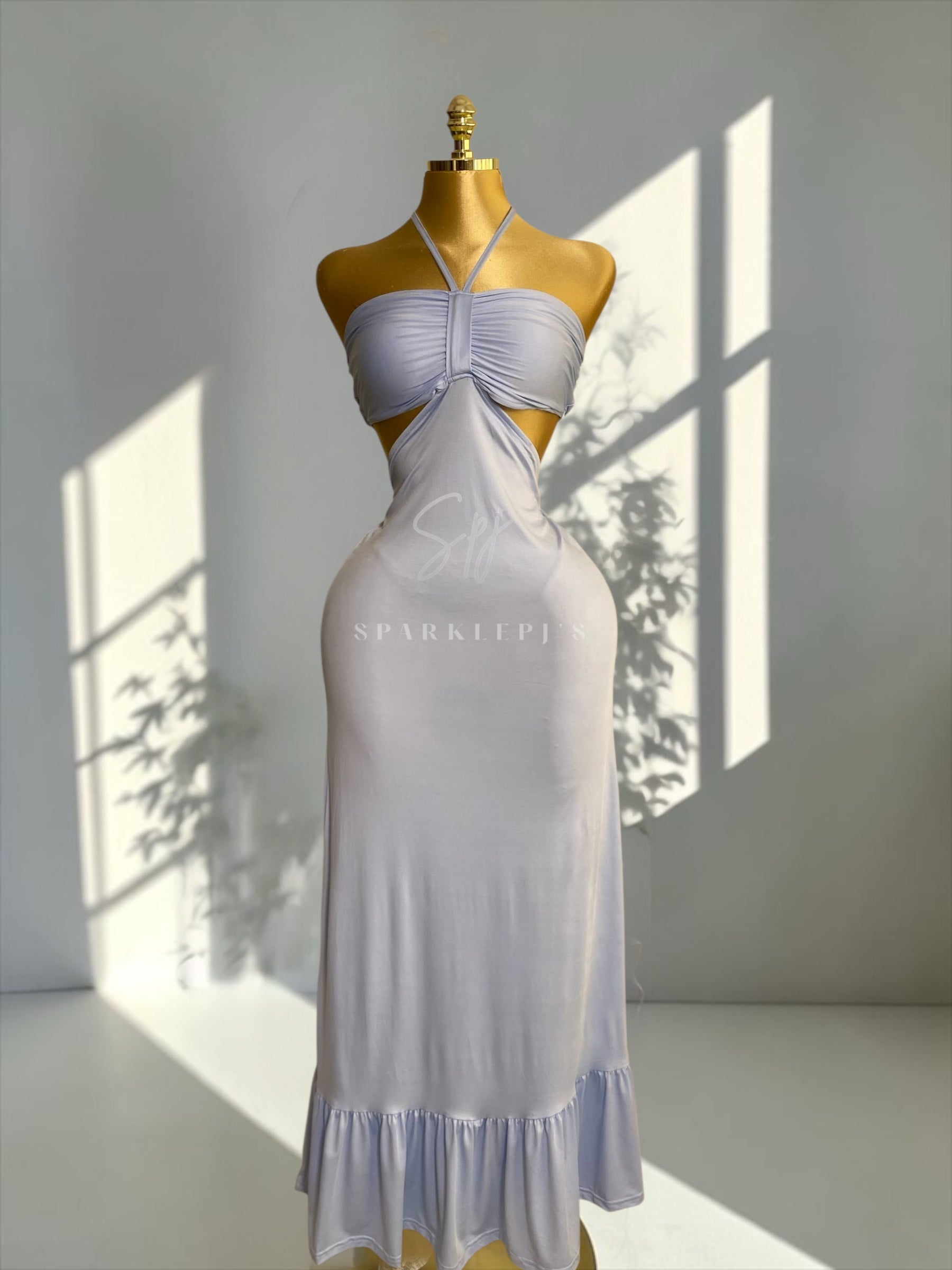 Open Back Lounge Maxi Dress