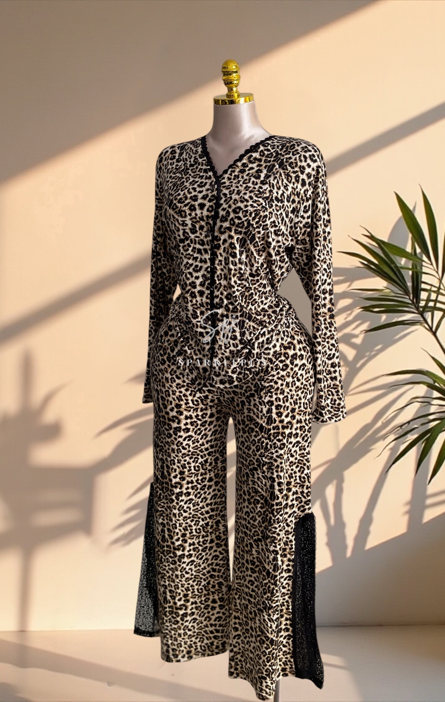 Midnight Leopard Sleepwear