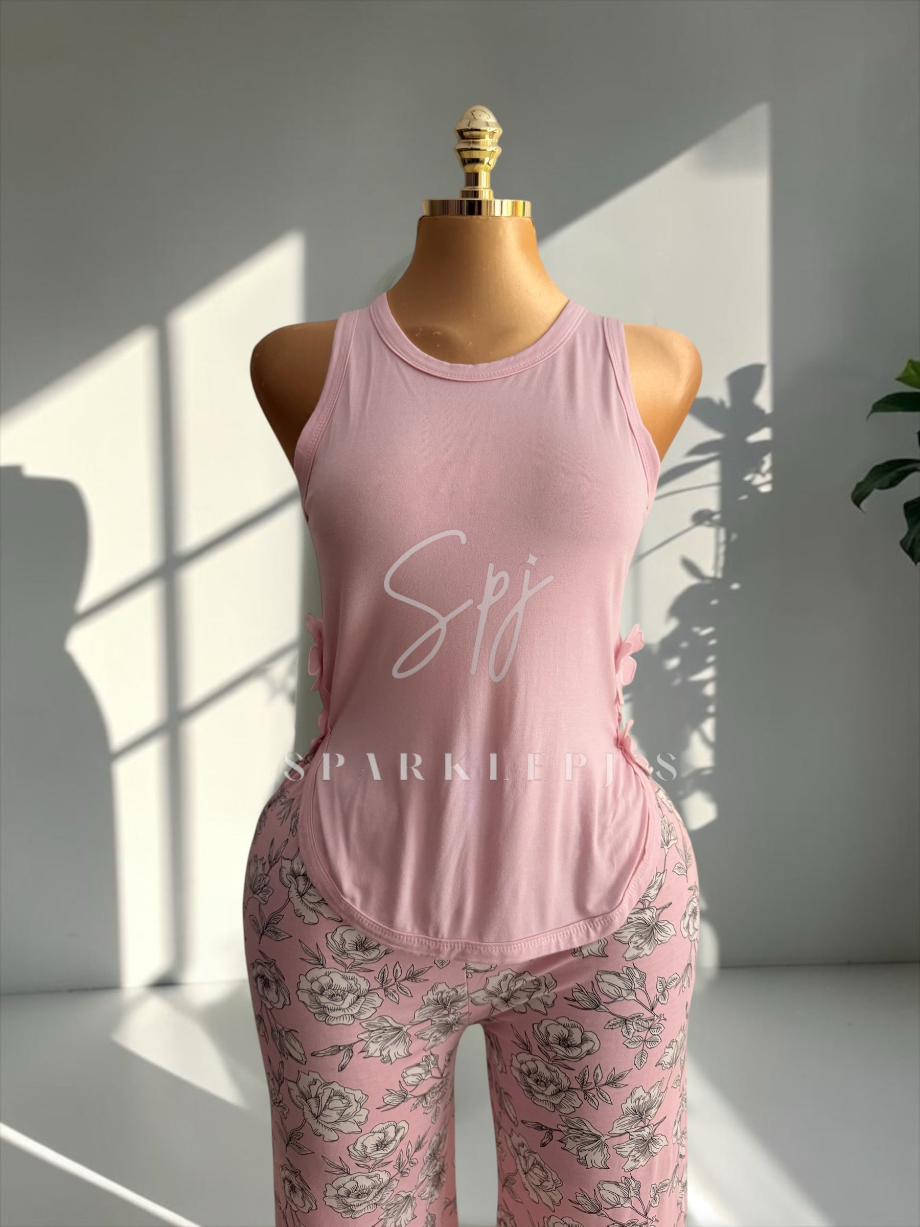 Soft Blossom Pajama Set