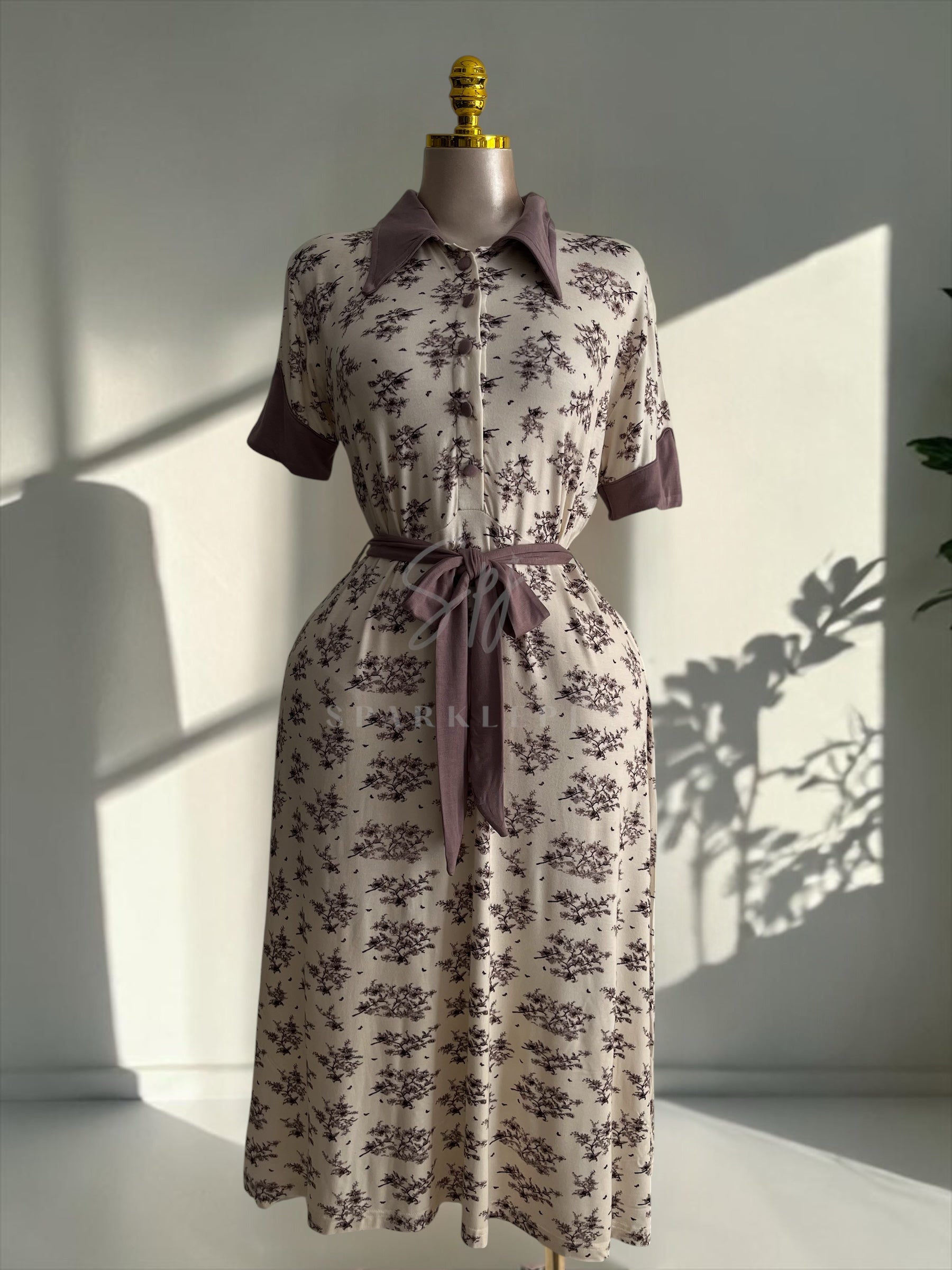 Soft Bloom Short Night Dress