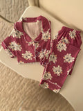 Marie Cat Pajama Set (Short-Sleeve)