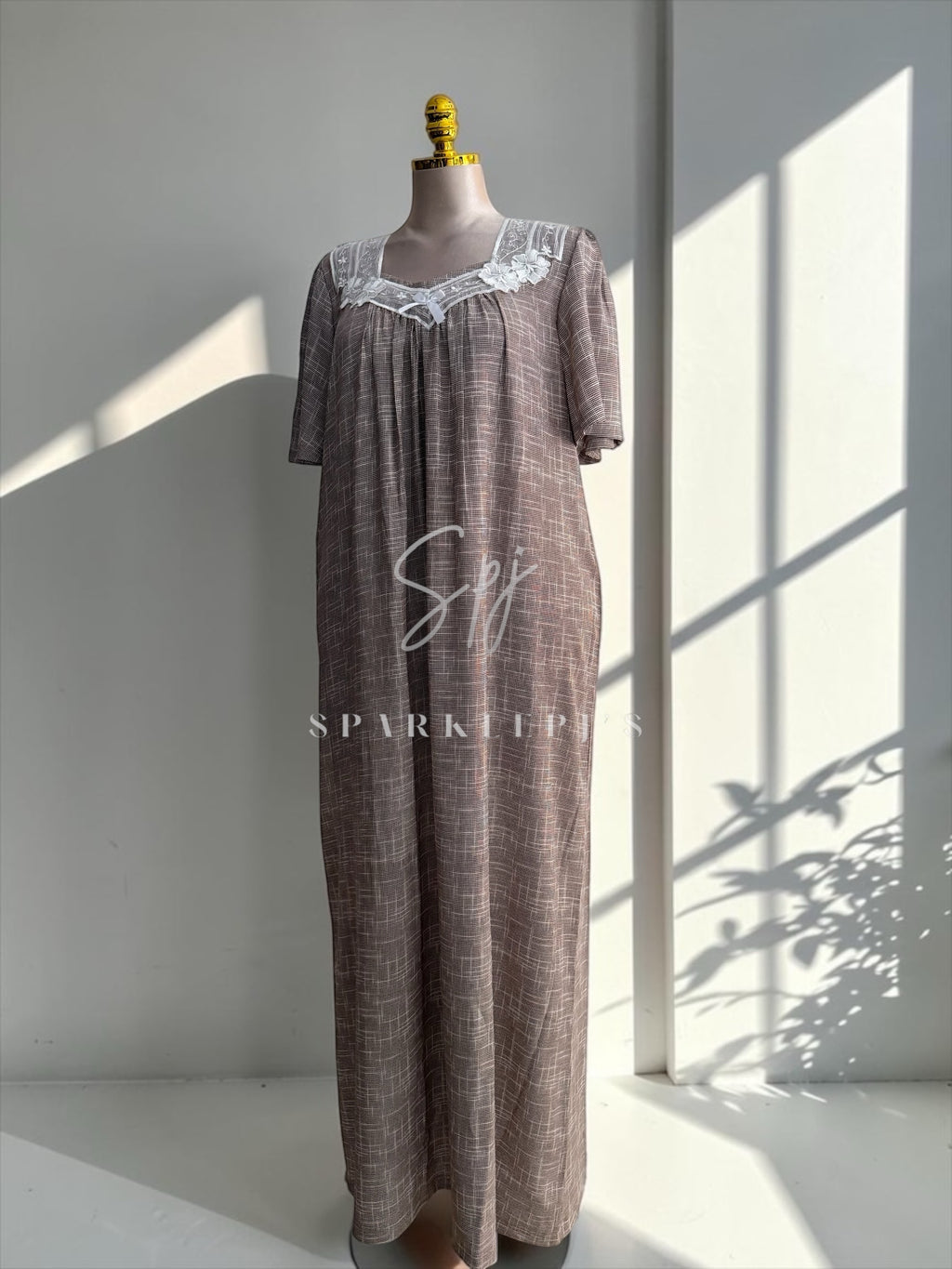 Cozy Elegance Plus Size Nightdress