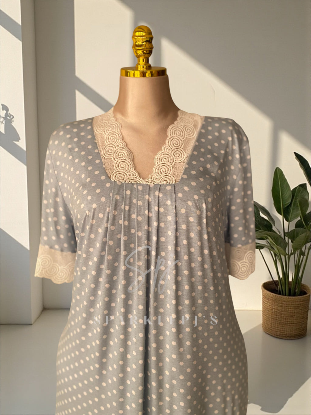 Soft Dotty Nightgown